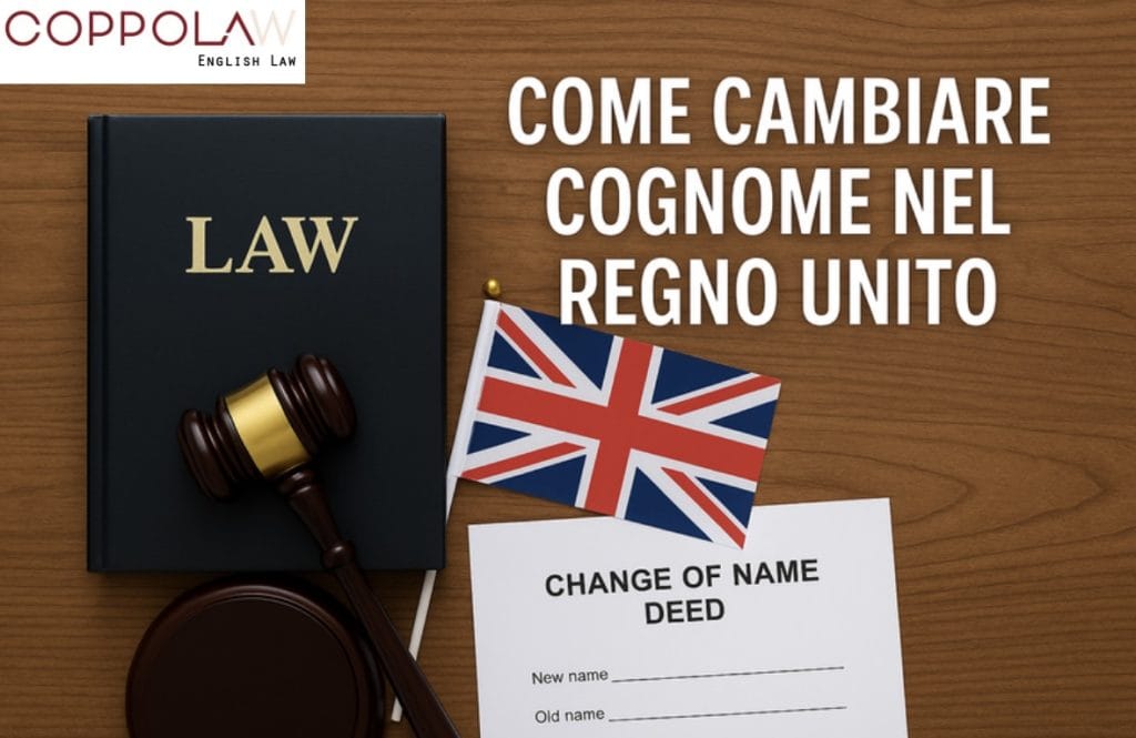 Scopri come cambiare cognome nel Regno Unito in modo legale, semplice e sicuro grazie all’assistenza di un avvocato a Londra.