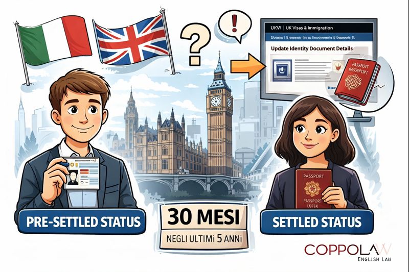 Pre settled status UK: aggiornamento UKVI e nuovi requisiti Home Office per ottenere il settled status nel Regno Unito.