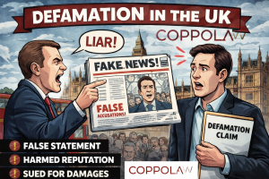 Guida completa alla diffamazione in Inghilterra: normativa, rischi per aziende e privati, e come difendersi online e offline.