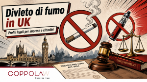 Una guida legale per aziende, retailer e operatori: vendita di tabacco, restrizioni generazionali, nuovi spazi smoke-free e profili di compliance nel Regno Unito.