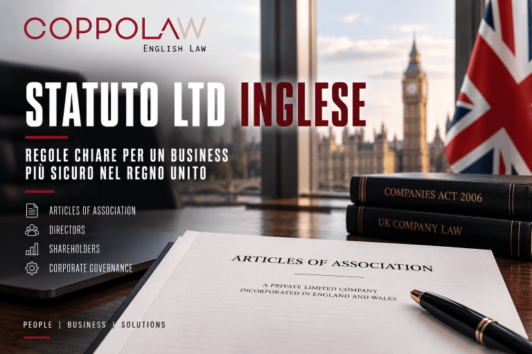 Statuto LTD inglese: cosa sono gli Articles of Association e perché sono importanti