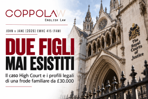 Due gravidanze inventate, figli inesistenti e £30.000 versati: il caso John v Jane spiegato secondo il diritto inglese dalla High Court.
